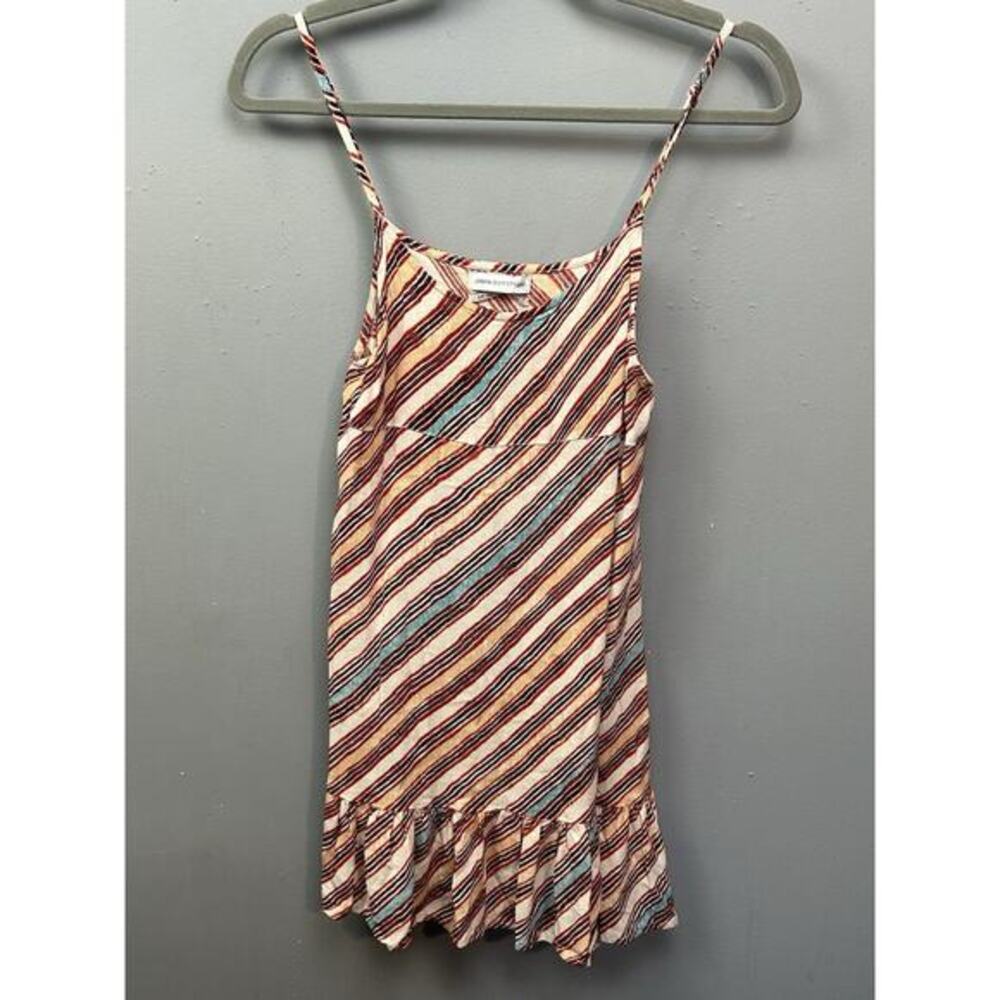 Urban Outfitters Multicolor Striped Sleeveless Mini‎ Shift Dress Womens Small